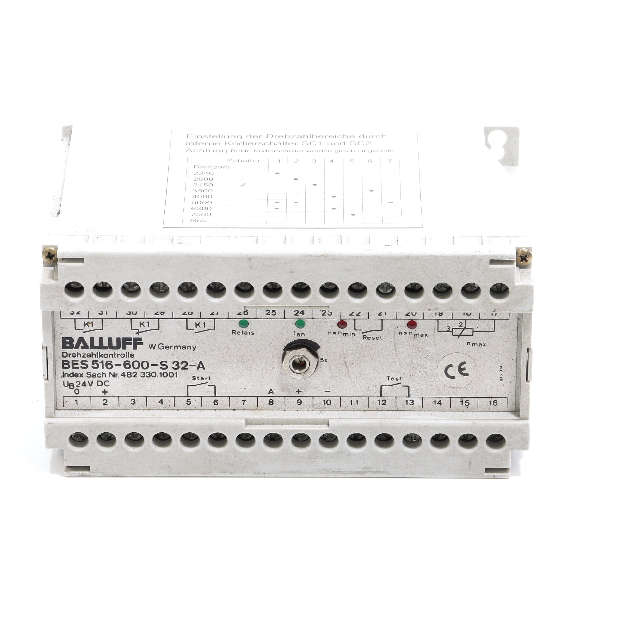 Drehzahlkontrolle  Gebraucht